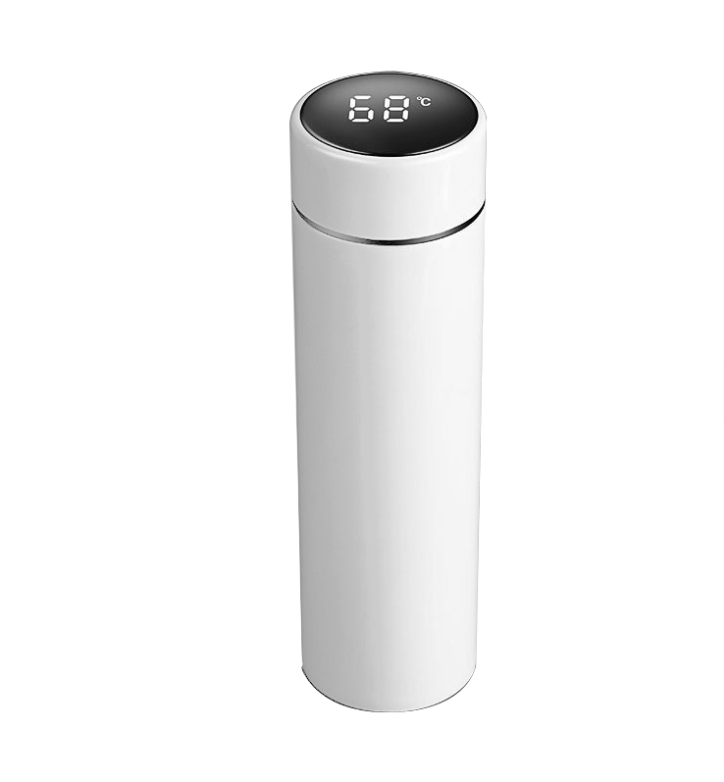 stainless steel thermo bottle - Smart temp meter feature!