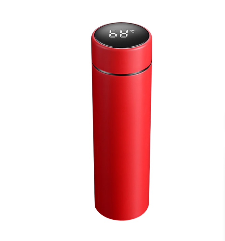 stainless steel thermo bottle - Smart temp meter feature!