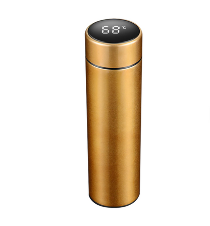 stainless steel thermo bottle - Smart temp meter feature!
